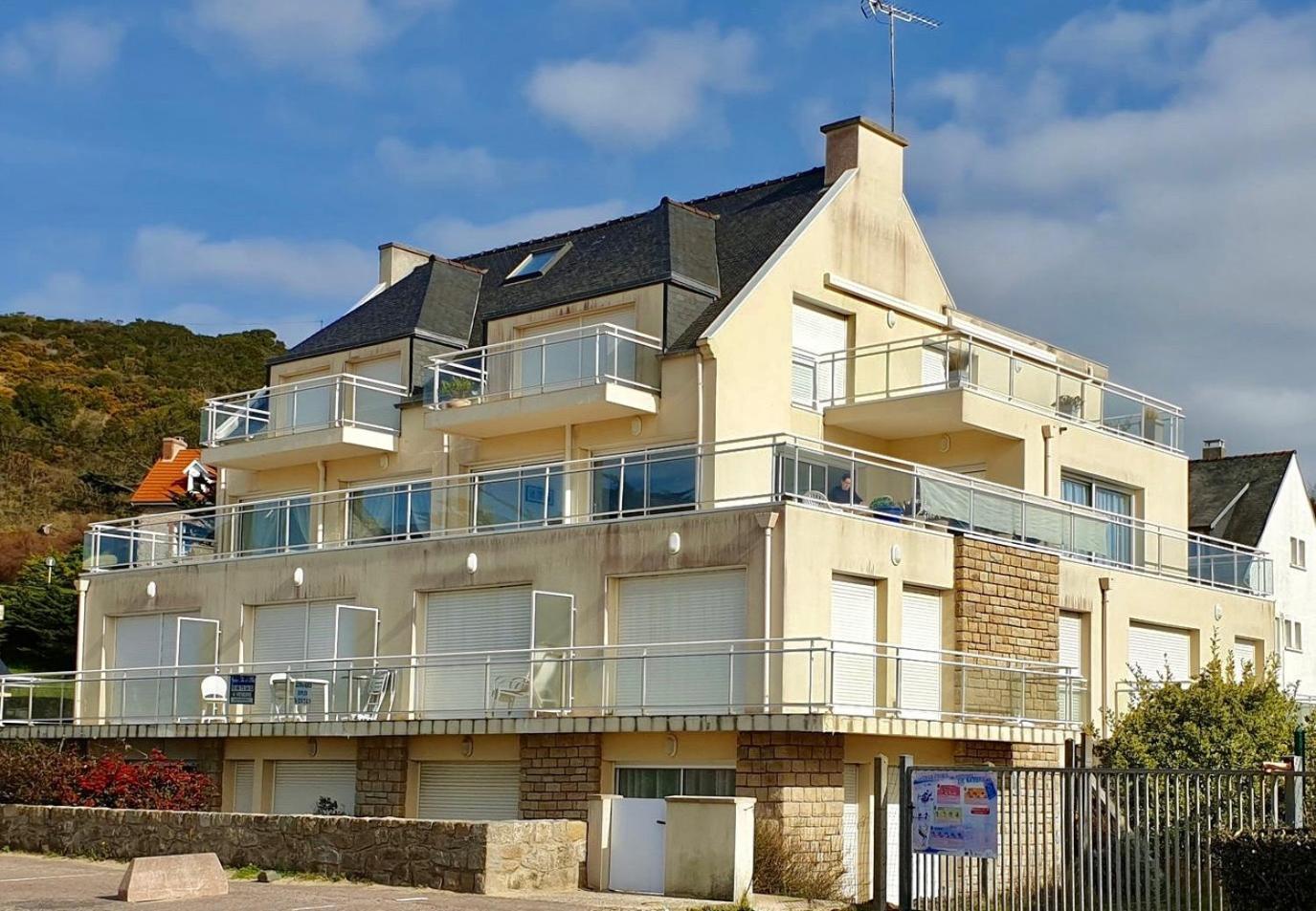 Glaz-Zen - Spacieux Appt Face A La Mer Erquy Buitenkant foto